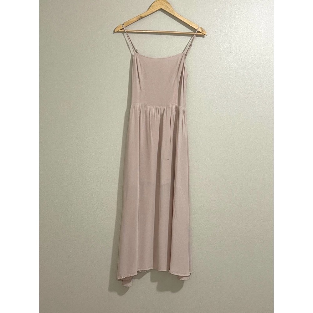 Reformation Pink Midi Dress